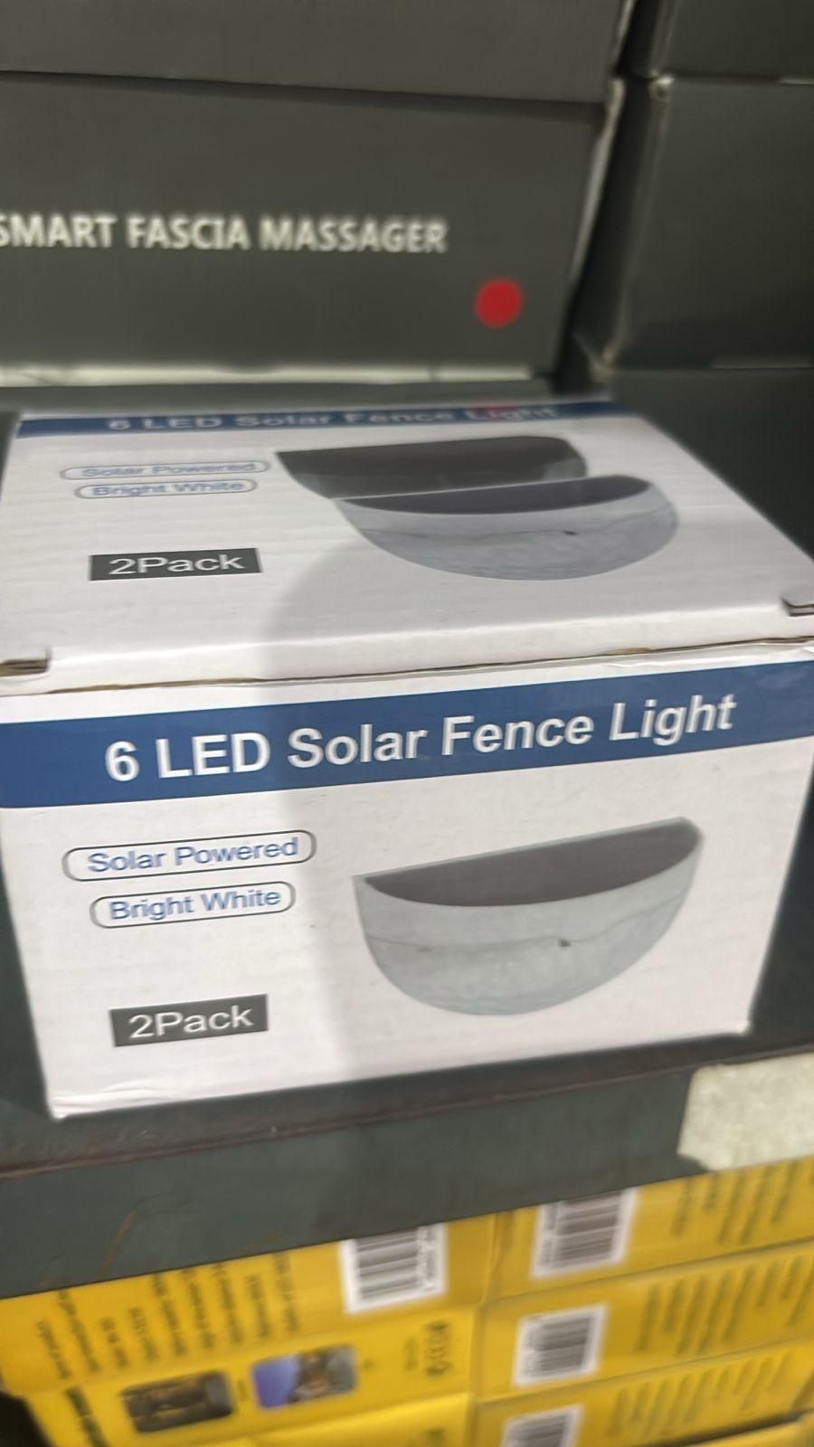 Solar Fence Light