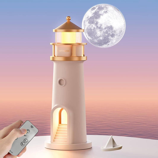 Moon Projection Lighthouse